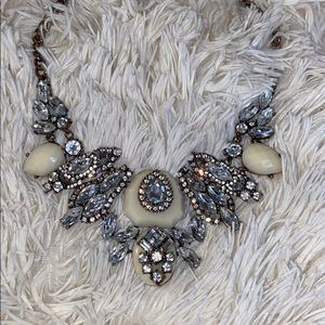 Chunky rhinestone necklace